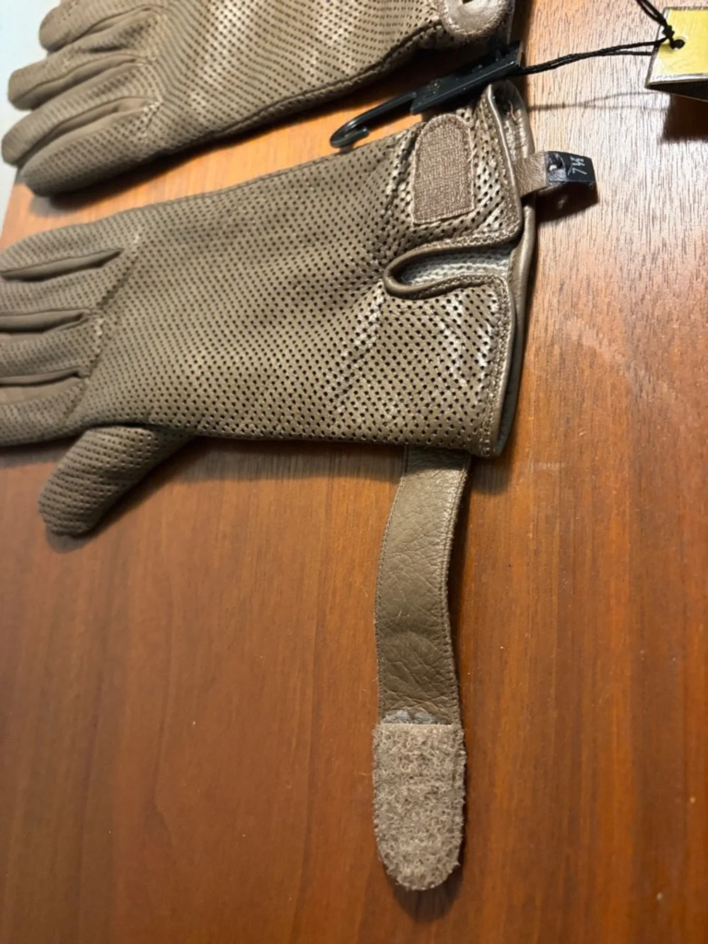 Vintage Fendi Leather Driving Gloves